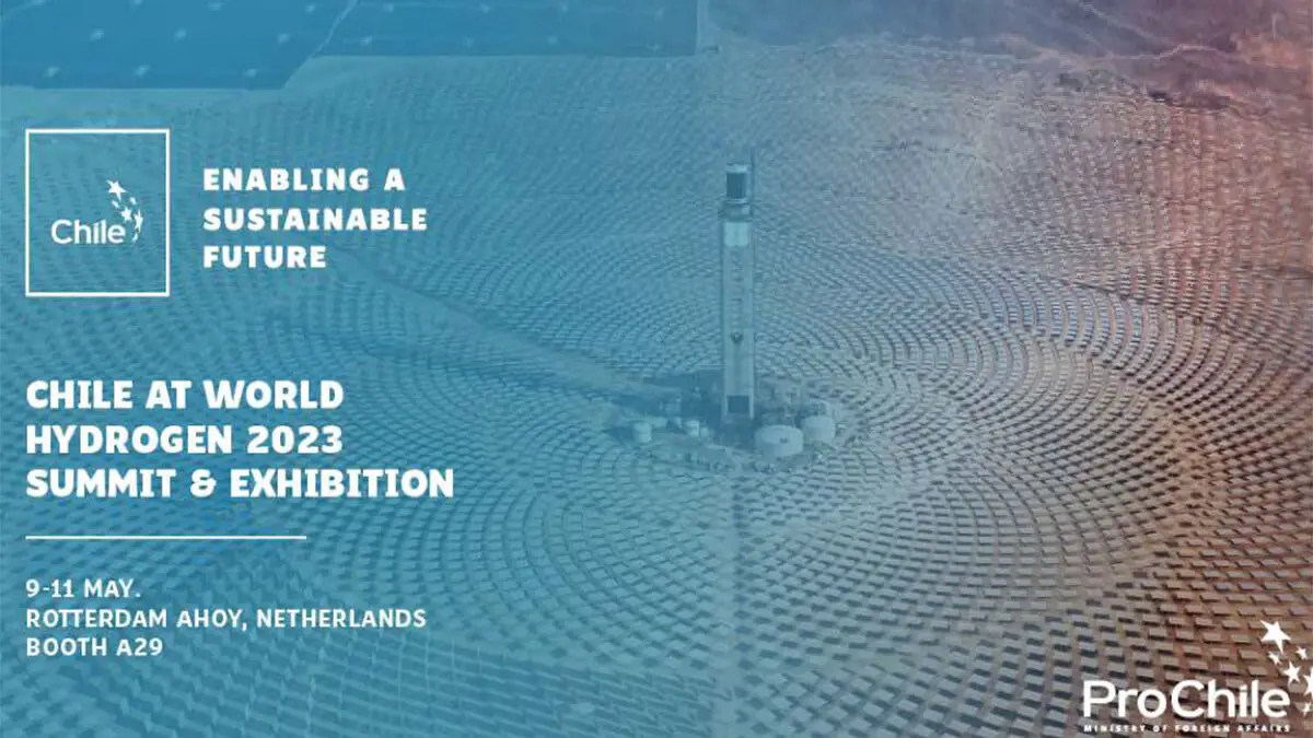 Por segundo año consecutivo, delegación chilena participará del World Hydrogen Summit & Exhibition en Países Bajos