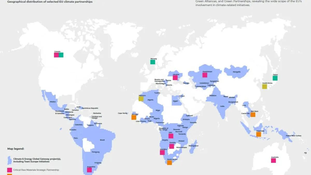 Nuevo informe analiza la eficacia de las alianzas climáticas de la UE en medio de dinámicas globales cambiantes